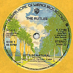 A-Side Label of 2nd UK single