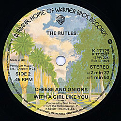 B-Side Label of UK EP