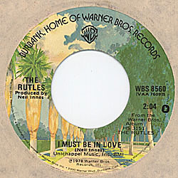 A-Side Label of US Single