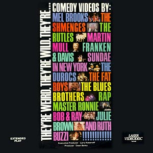 Cover of Comedy Videos Laserdisk